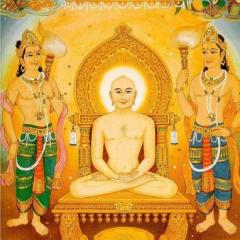 Tīrthankara Mahāvīra with 8 Accompaniments